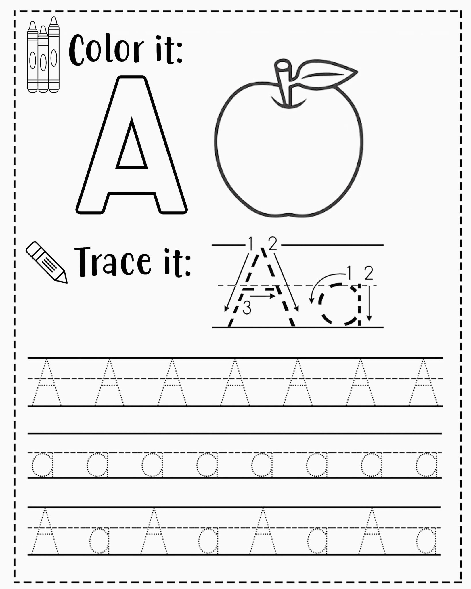 Save 60 Worksheets Preschool Letter Ideas 31