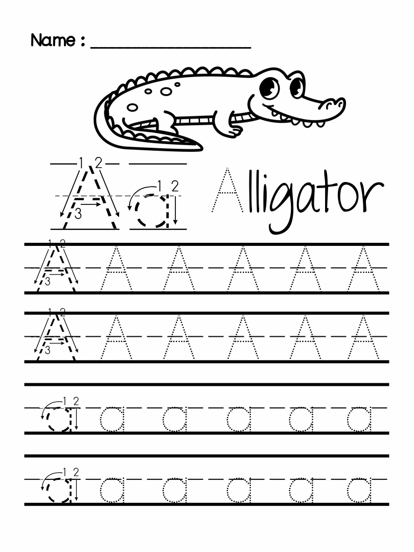 Save 60 Worksheets Preschool Letter Ideas 50